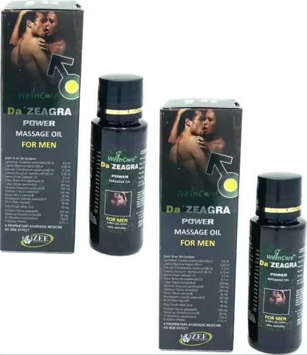 Da’Zeagra Power Massage Oil for Men - Image 2